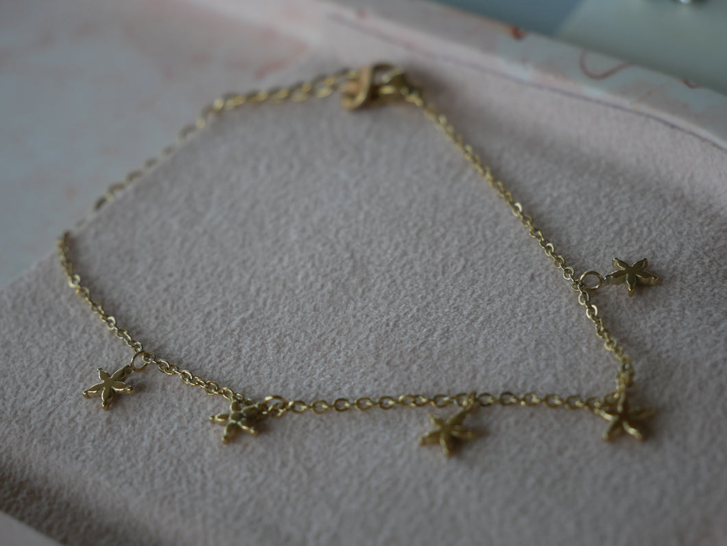 stainless steel armband sterretjes