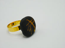 Afbeelding in Gallery-weergave laden, ring goldplated brown/gold