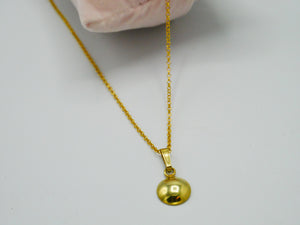 silver goldplated chain round