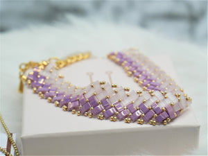 tila bracelet purple